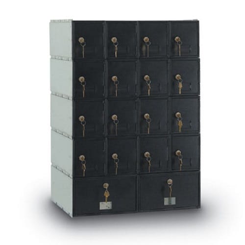 CAD Drawings American Postal Manufacturing Co. 18-Door Standard Rear Loading Guardian System